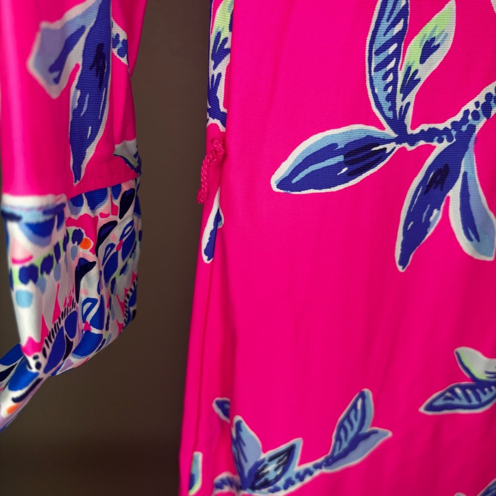 Lilly Pulitzer UPF 50‎ Carabella Long Sleeve Dress Women’s XS - Picture 5 of 10